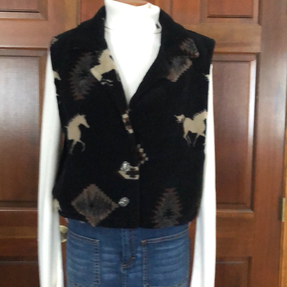 Pine Cone Designs Fleece Vest